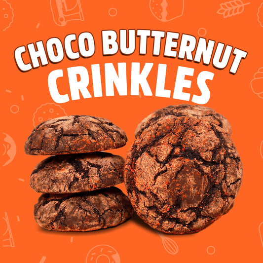 Choco Butternut Crinkles