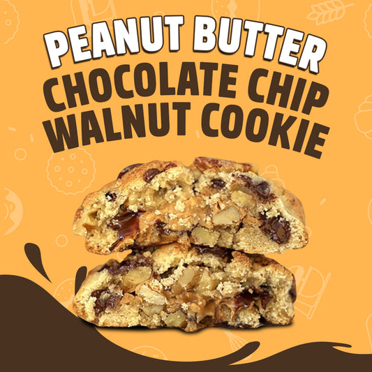 Peanut Butter Chocochip Walnut Cookies