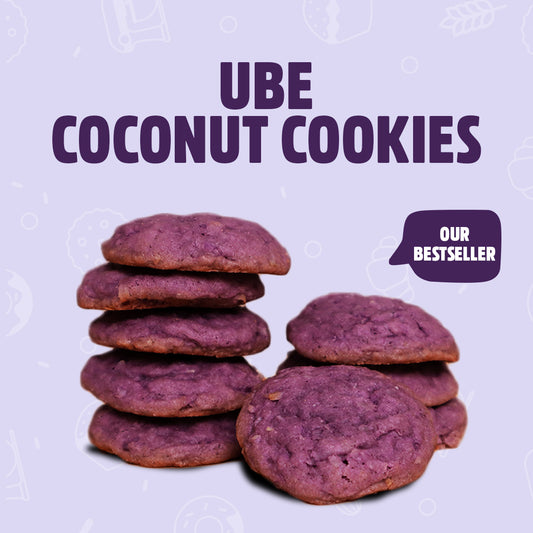 Ube Coconut Cookies